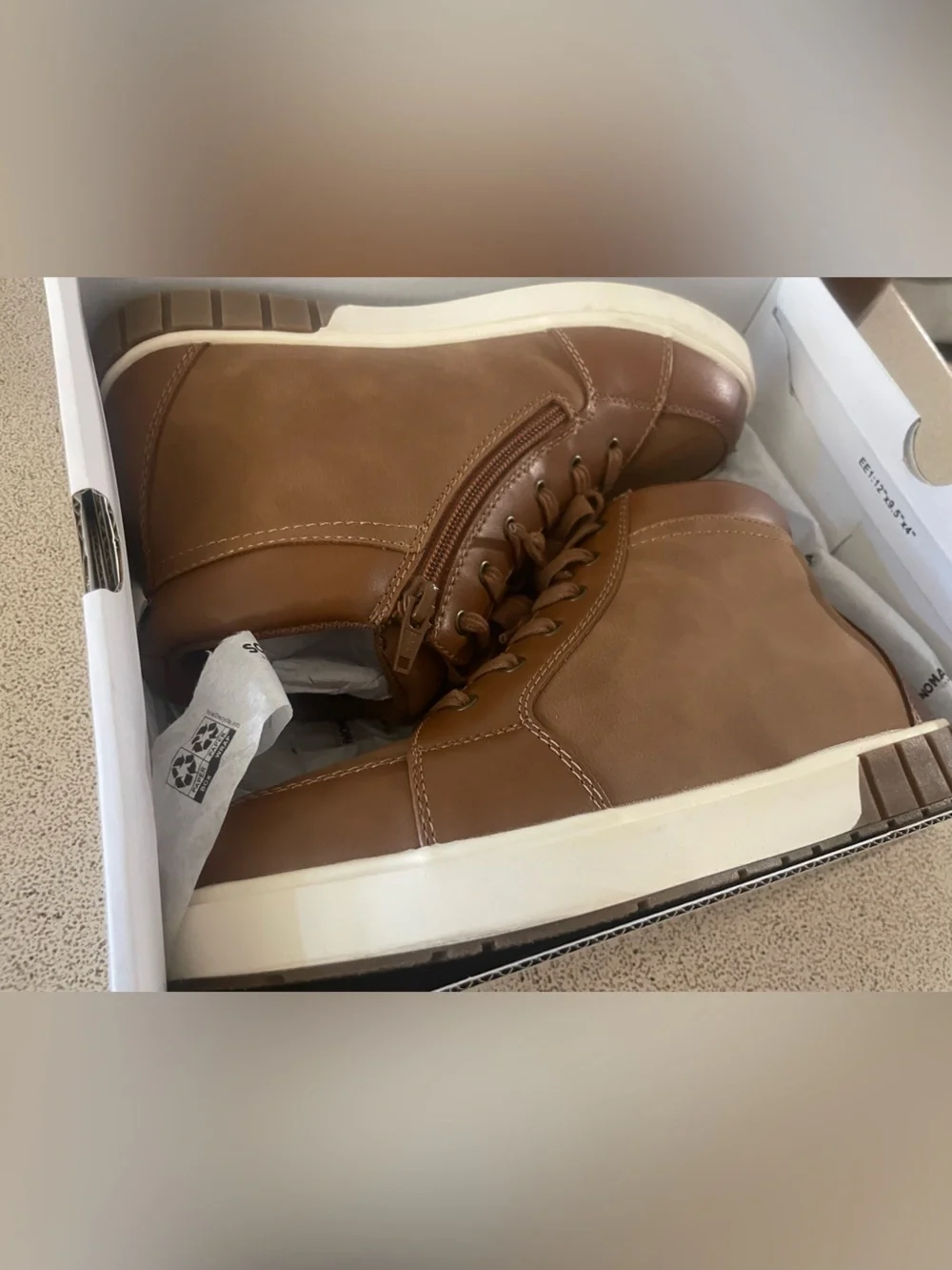 Sonoma Tan Kids Lace-Up & Side-Zip Boots
